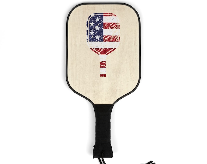 Pickleball Kit - America Pickleball 2 Paddles | 2 Balls | Pickleball Gear for Men and Women | Pickle ball Design | Play Pickleball