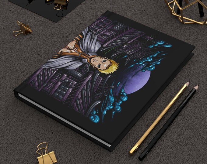 Anime Journal - Kawaii Notebook for Otaku, Aesthetic Anime Diary, Manga Sketchbook, Japanese Stationery Gift, Cute Anime Writing Book