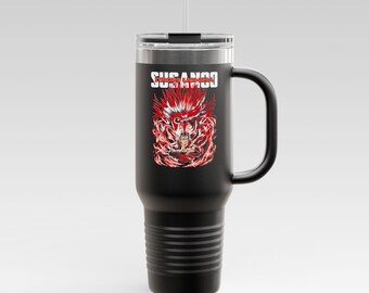 Anime & Manga Tumbler 40oz | Personalized Manga Character Stainless Steel Cup | Otaku Gift, Kawaii Travel Mug,  Anime Birthday Present