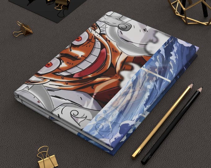 Anime Journal - Kawaii Notebook for Otaku, Aesthetic Anime Diary, Manga Sketchbook, Japanese Stationery Gift, Cute Anime Writing Book