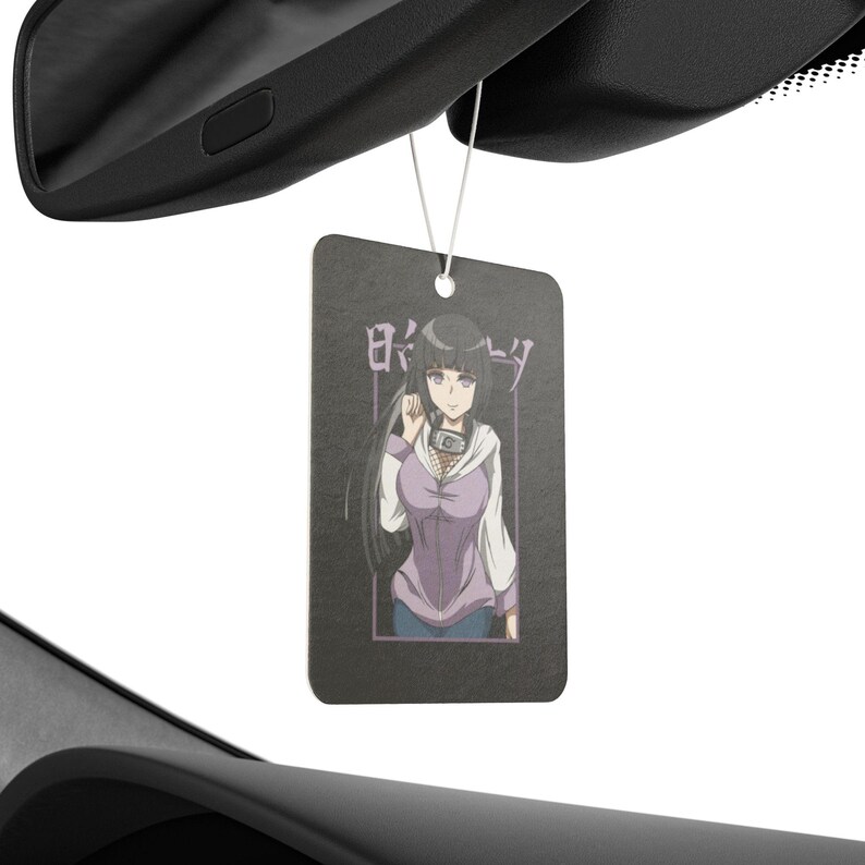 アニメ車用芳香剤 ブラックアイスの香り アニメ車内装飾 オタクバックミラータグ かわいい車アクセサリー アニメ愛好家へのプレゼントに最適 画像 3