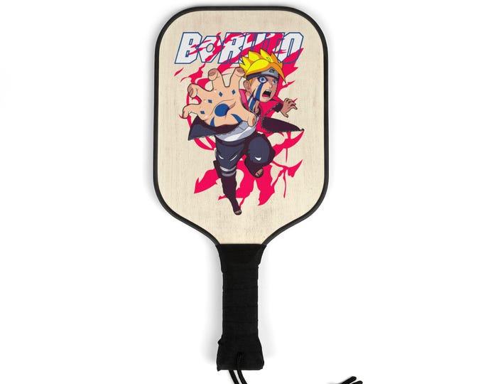 Anime Pickleball Kit Premium Manga Paddle Set 2 Paddles 2 Balls Kawaii Otaku Pickleball Gear for Men and Women Perfect Gift for Anime Lovers