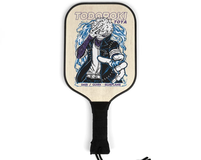 Anime Pickleball Kit Premium Manga Paddle Set 2 Paddles 2 Balls Kawaii Otaku Pickleball Gear for Men and Women Perfect Gift for Anime Lovers