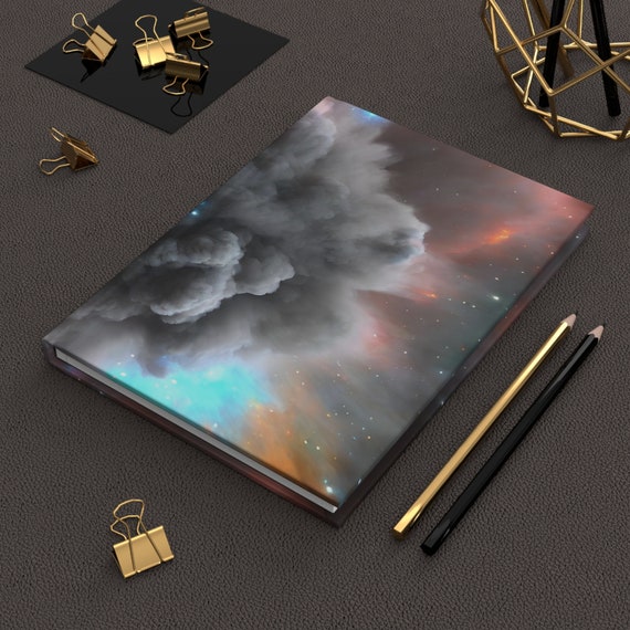 Space Journal | Astronomy Gifts Galaxy | Hardcover Journal | Hardcover Notebook | Celestial Journal | Lined Notebook | Lined pages
