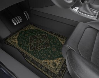 Colorful Persian-Inspired Car Mats - Set of 4 - Custom Car Mats With Non-Slipping Backing - Luxury Car Mats - Elegant Car Mats - Car Gift