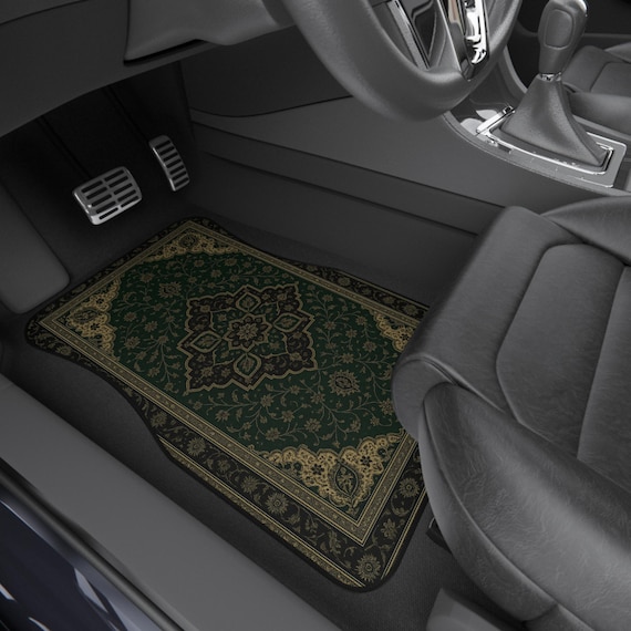 Colorful Persian-Inspired Car Mats - Set of 4 - Custom Car Mats With Non-Slipping Backing - Luxury Car Mats - Elegant Car Mats - Car Gift