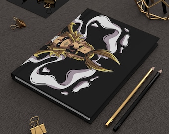 Anime Journal - Kawaii Notebook for Otaku, Aesthetic Anime Diary, Manga Sketchbook, Japanese Stationery Gift, Cute Anime Writing Book