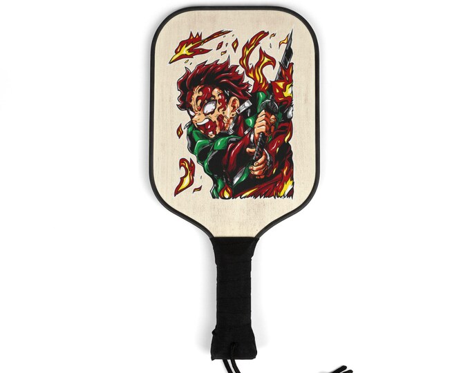 Anime Pickleball Kit Premium Manga Paddle Set 2 Paddles 2 Balls Kawaii Otaku Pickleball Gear for Men and Women Perfect Gift for Anime Lovers