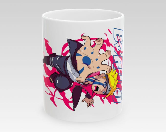 Anime & Manga Ceramic Mug | Custom Manga Art Coffee Cup | Otaku Gift, Kawaii Aesthetic, Anime Birthday Gift, Dishwasher Safe