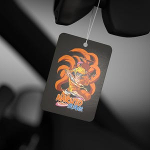Anime Auto Lufterfrischer Black Ice Scent Anime Auto Decor Otaku Rückspiegel Anhänger Kawaii Auto Zubehör Perfektes Geschenk für Anime-Liebhaber Bild 5