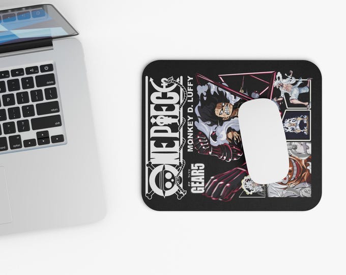 Anime Mouse Pad | Aesthetic Desk Mat | Japanese Anime Desk Decor | Gaming Mousepad | Otaku Gift for Anime Fans | Anime Desk Accessory