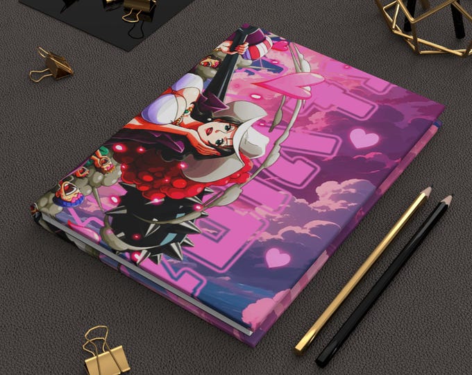 Anime Journal | Kawaii Anime Notebook | Manga Sketchbook | Japanese Stationery Gift | Otaku Writing Notebook for School, Art, Daily Notes