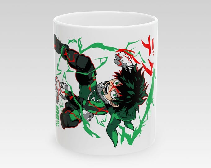 Anime & Manga Ceramic Mug | Custom Manga Art Coffee Cup | Otaku Gift, Kawaii Aesthetic, Anime Birthday Gift, Dishwasher Safe