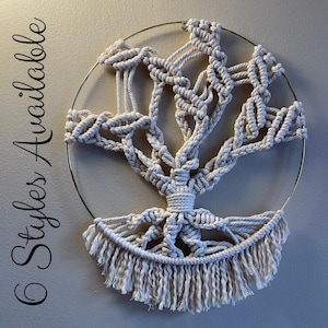 Tree of Life Macrame Wall Art | Macrame Wall Decor | Macrame Art | Wall Art Handmade | Boho Wall Hanging | Simple Home Decor | Natural Art
