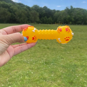 Interactive Squeaky Dog Toy, Chewing Bone Shape Toy For Small And Medium Dogs