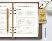 Moving Checklist Printable | New Home Essentials List | First Apartment Planner | New House Must-Haves - PDF Download