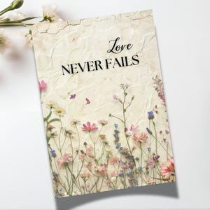Wildflowers Planner Dashboard Printable , Spring Journal Dividers ...