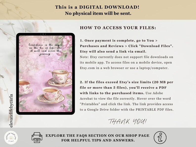 Lilac Garden Planner Dashboard Set - Printable Coquette Cover Pages ...
