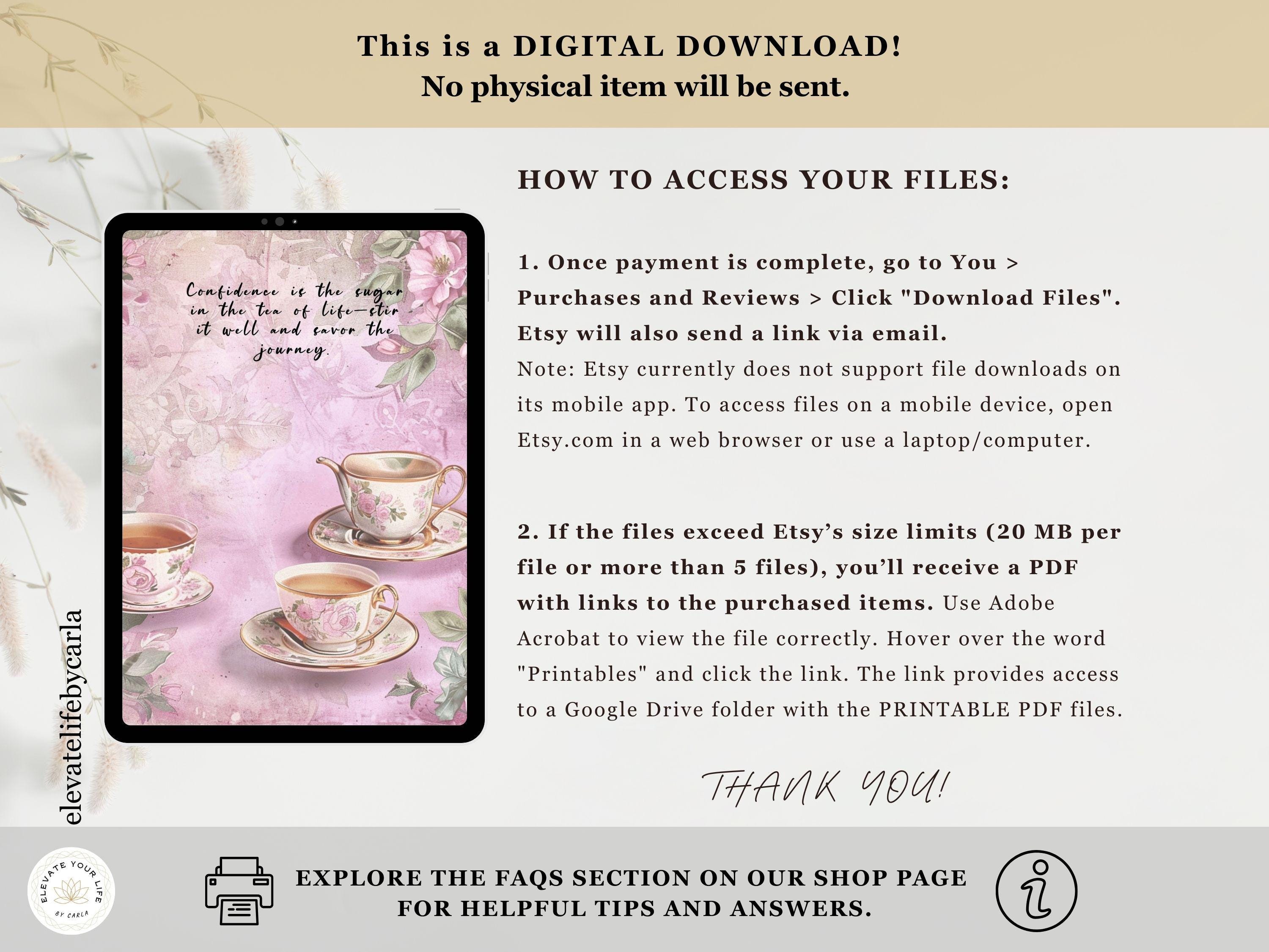 Lilac Garden Planner Dashboard Set - Printable Coquette Cover Pages ...