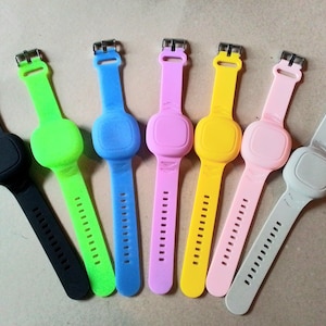 Armband voor Tile Mate 2020 2022 2024 Life360 voor kinderen volwassenen, waterdicht, houderriem, band beschermhoes blauw roze geel zwart