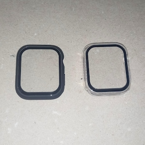 Fall für Apple Watch 38 40 41 42 44 45 49 mm Serie 1 2 3 4 5 6 7 8 9 SE Ultra 2 harter Deckel schwarz klar transparent