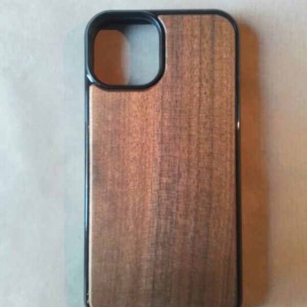 Wooden case for iPhone eco 15 14 13 12 Mini wood protective cover for cell phone