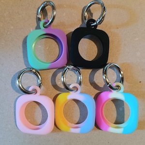 Schlüsselanhänger Halter für Apple AirTag, für Tasche, Rucksack, Schlüssel, Brieftasche, Geldbeutel, Haustierhalsband usw