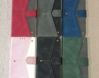 Brieftasche Handytasche für Samsung Galaxy A16 A26 A36 A56 4G 5G Kartenfächer eingebauter Standplatz Schutztelefonabdeckung Schwarz Grün Blau Rot Rosa Grau