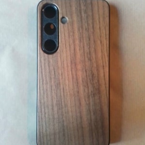 Coque en bois pour Samsung Galaxy S20 fe S21 FE S22 S23 FE S24 FE S25 coque de protection en bois bambou