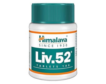 Comprimidos Himalaya LV-52 para el apoyo hepático - 100 comprimidos