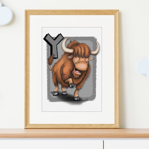 Y is for Yak (Digital Download)