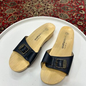 Berkemann damesmodel Janna 01027-906 slipper – muiltje – zwart – 1 2 en