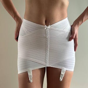 Vintage Pin up Belt 60s, Suspender Skirt Waist Belt, Vintage Garter Belt,  Pin up Garter Belt Lingerie, Vintage Garter See Through
