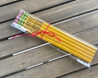 Custom Name Pencils