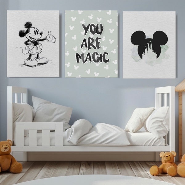 Mickey Mouse Disney Magic Art Print