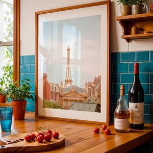 Aquarelles Disney World, Affiche du film Ratatouille, Epcot, Ratatouille Paris, Décoration murale vintage Paris, Impressions Epcot, Illustrations Ratatouille