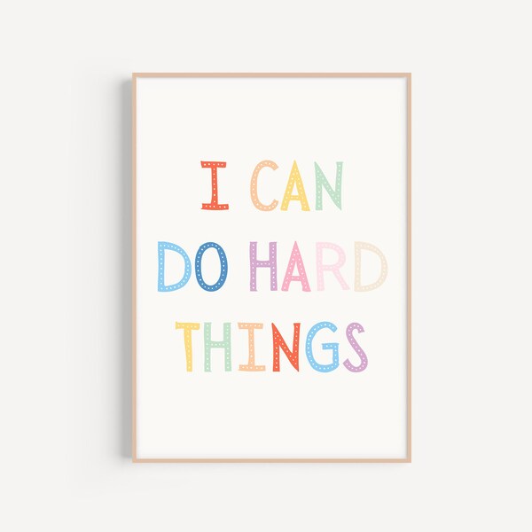 I Can Do Hard Things - Etsy
