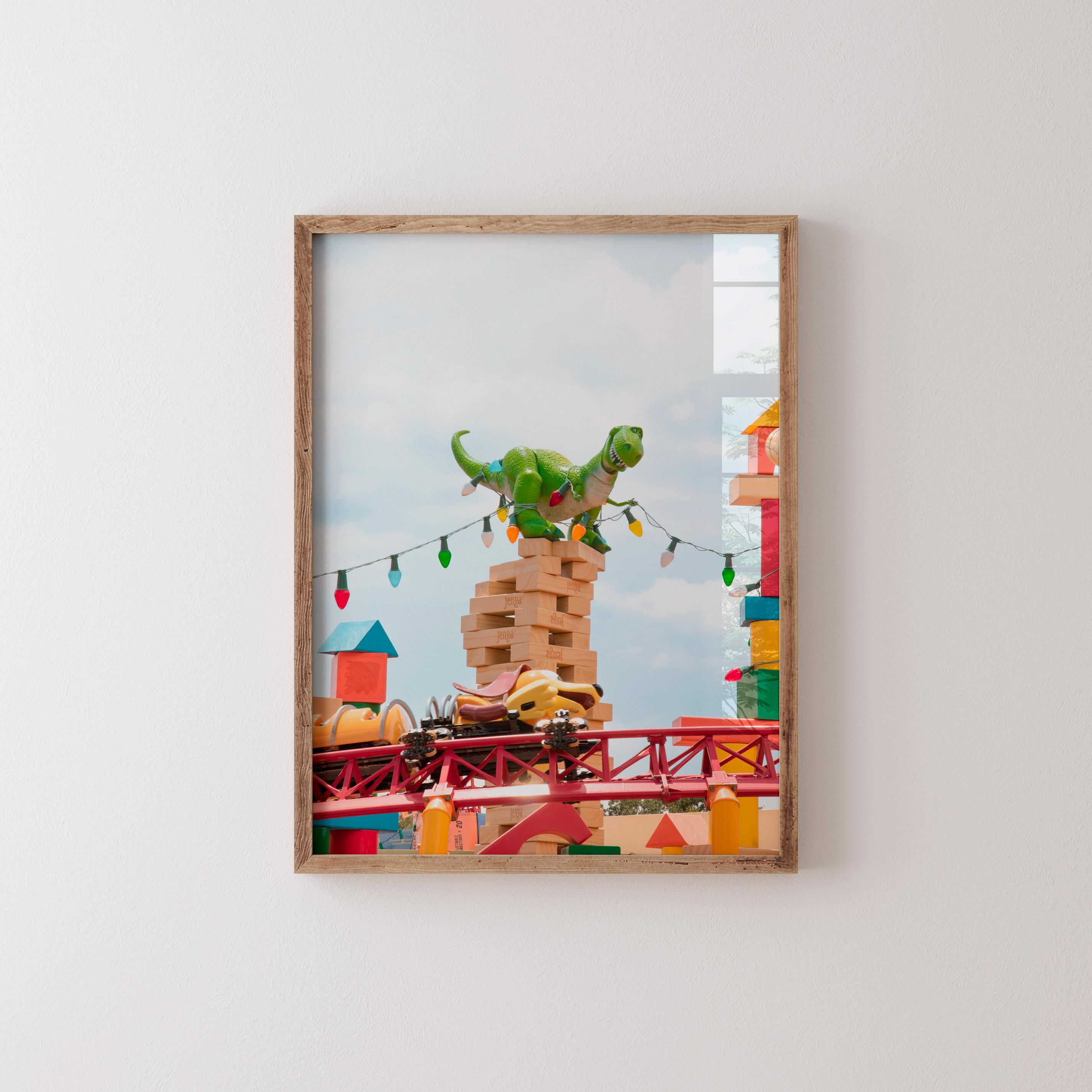 Toy Story Bedroom Poster Fantasyland Digital Photo Download Wall Art Magic Kingdom Movie Art ...