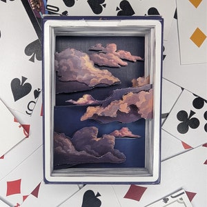 Cloud 9 speelkaartendek gesneden