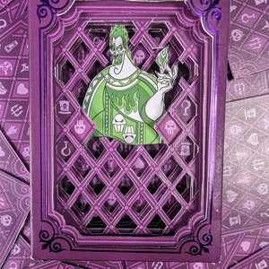 Dastardly Villians playing card deck cut