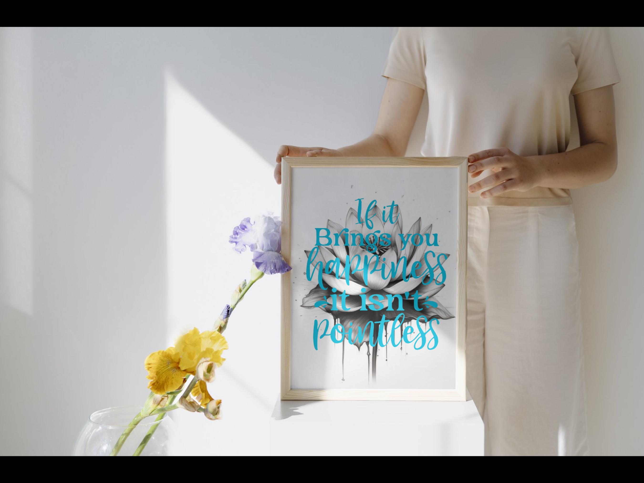 Lotus Flower Inspirational Quote Wall Art (digital Download) - Etsy