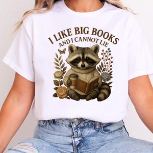 I Like Big Books And I Cannot Lie PNG | Funny Book Lover Design, Reading T-Shirt Sublimation, Digital Download