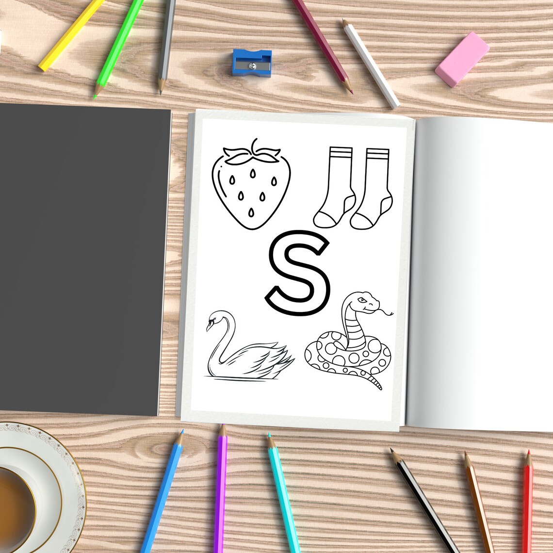 Abc Coloring Book Printable Alphabet Coloring Printable Diy Alphabet ...