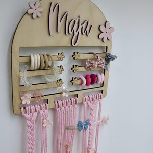 Haarspangenhalter für Kinder aus Holz