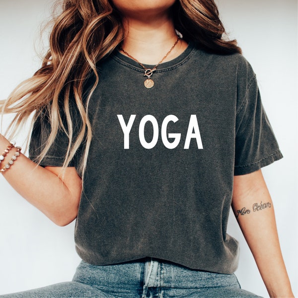 Yoga Lover Shirt, Meditation T-Shirt, Aesthetic Pilates Namaste Shirt, Yoga Gifts For Her, Mental Health Shirt, Motivational Women Tshirt