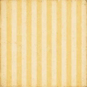 May include: A vintage-style background with vertical stripes. Alternating stripes of light yellow and cream create a textured pattern. The edges have a distressed, aged appearance, suggesting a weathered or antique aesthetic. Ideal for digital art or scrapbooking.
