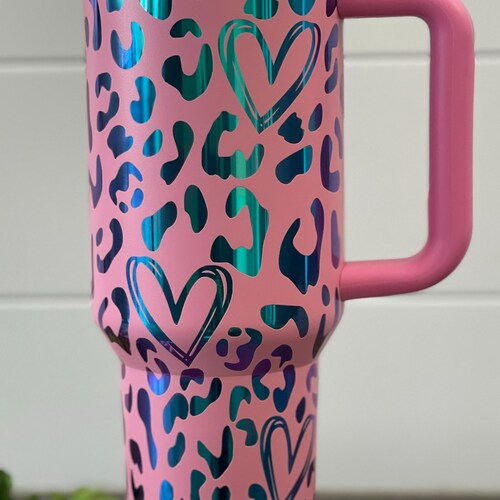 Mother's Day Gift - Personalized Stanley 40oz Tumbler, Full Wrap