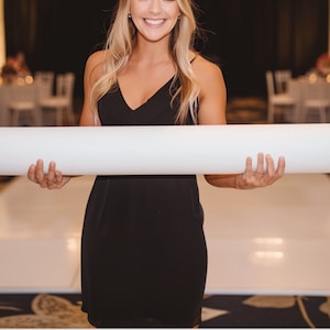White Matte Vinyl Floor Runner | Removable Floor | Long Ceremony Runner | Premium Floor Wrap | Wedding Aisle Runner | Event Adhesive Vinyl