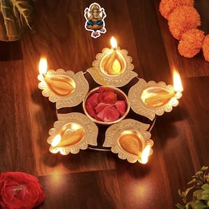 Lot Of 100 Metal Urli 7 inches For Decoration, Diwali /Ganesh Chathurthi Housewarming Decor best Return Gift, Pooja Gift, Wedding Favor