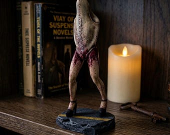 Silent Hill Lying Figure: Hand-Painted Horror Sculpture